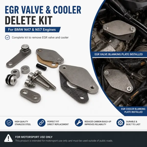 EGR Valve & Cooler Delete Kit (N47 / N57) – Image 2