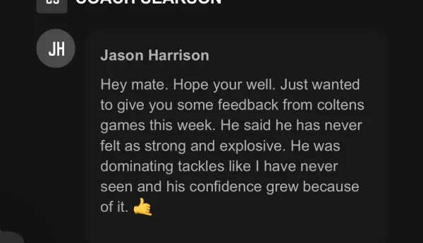 Player review