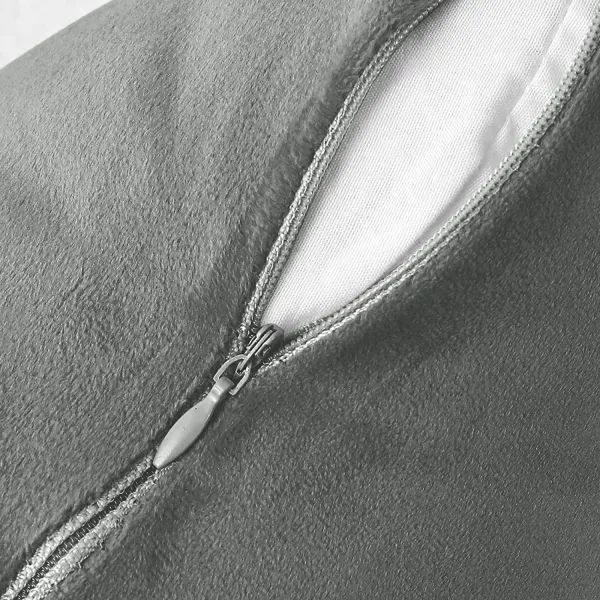 Funda de Cojin  Velvet "Gris" – Image 3