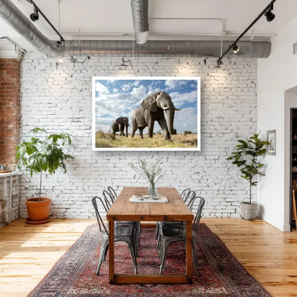 Matriarch – Signature Edition — 24 x 36 inches, Metal Edition, Ivory Finish
