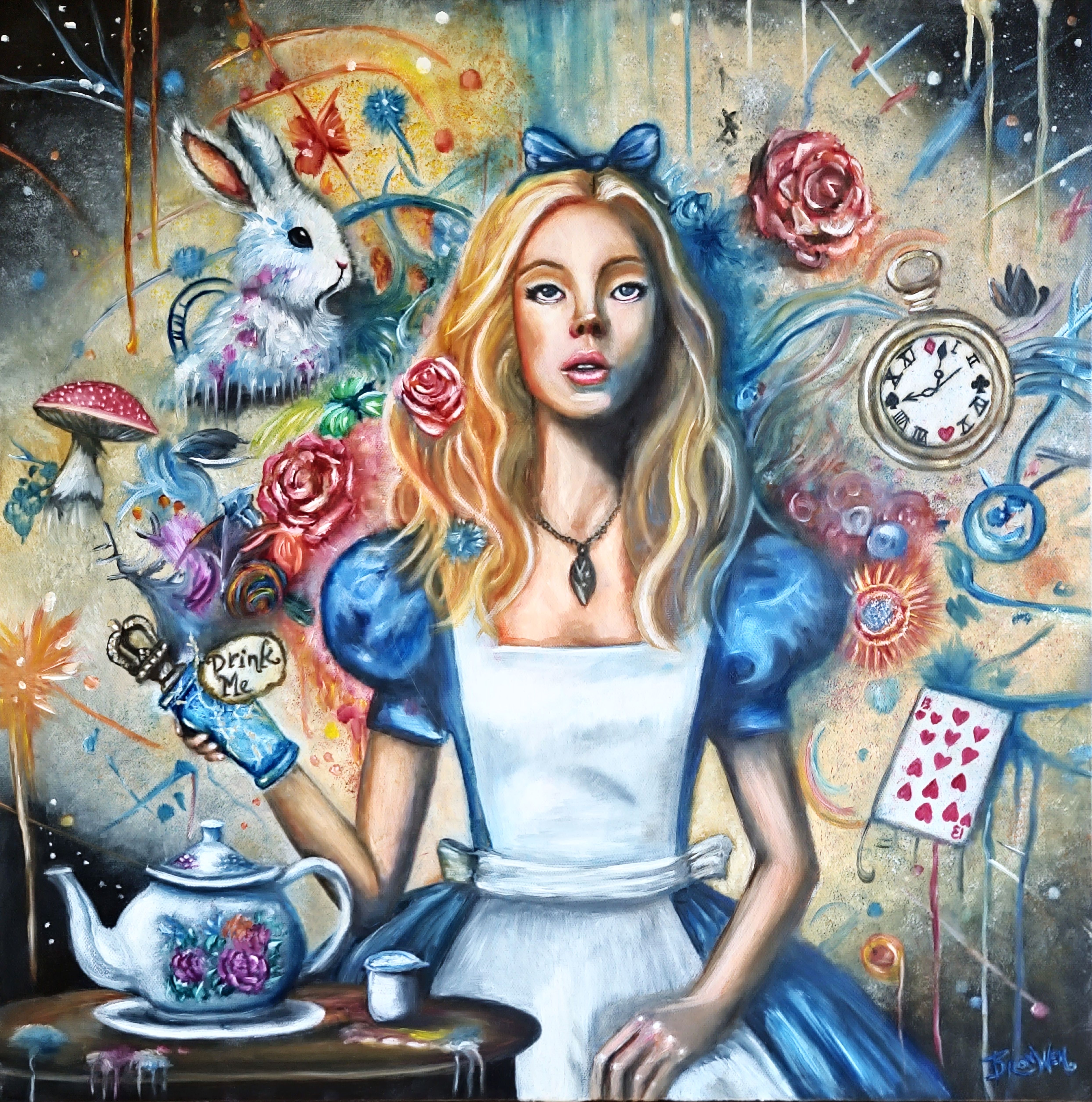 🎩 "Lost in Wonderland" – Image 1