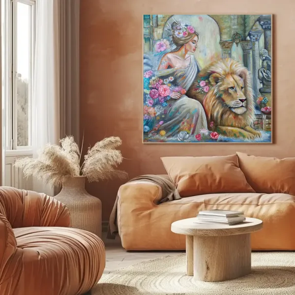 The Lady and her Lion – Image 5