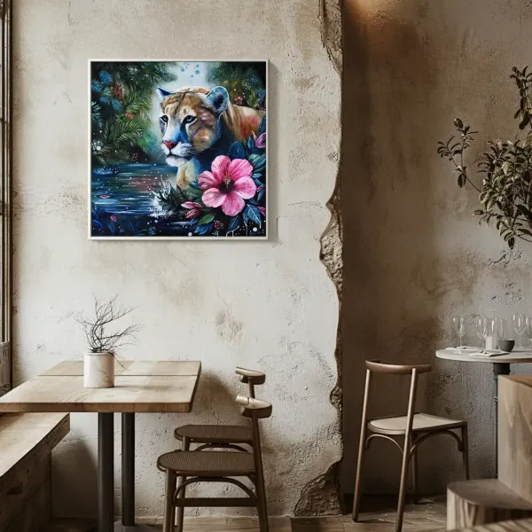 Exhibition History: Featured at Milan Art Gallery, Sarasota, FL (2025) Florida Panther Rising: Hope for a Wild Future – Image 3
