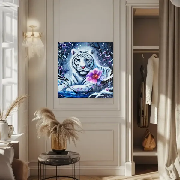 Bloom in Winter Canvas Print – Image 1