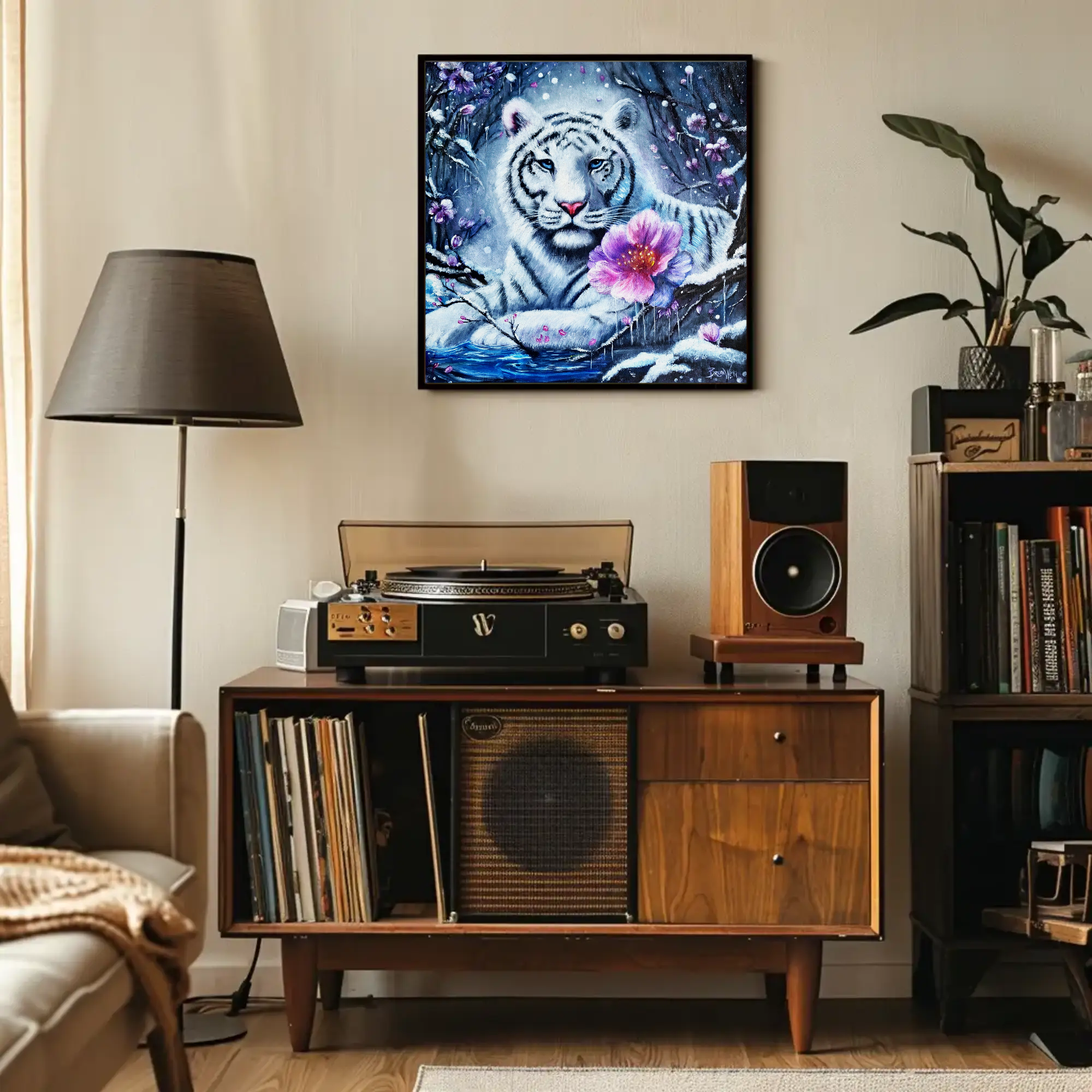 Bloom in Winter Canvas Print – Image 4