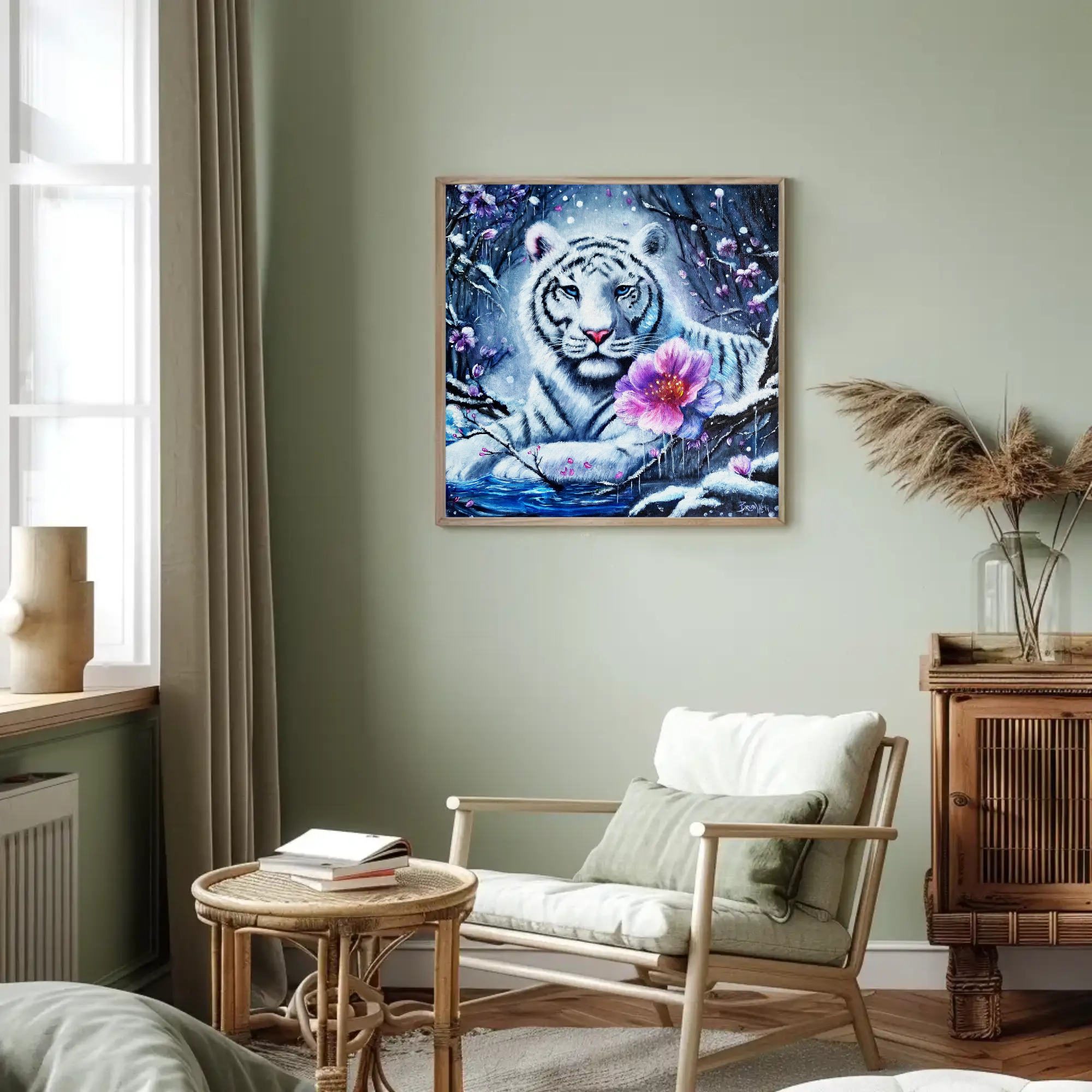 Bloom in Winter Canvas Print – Image 5