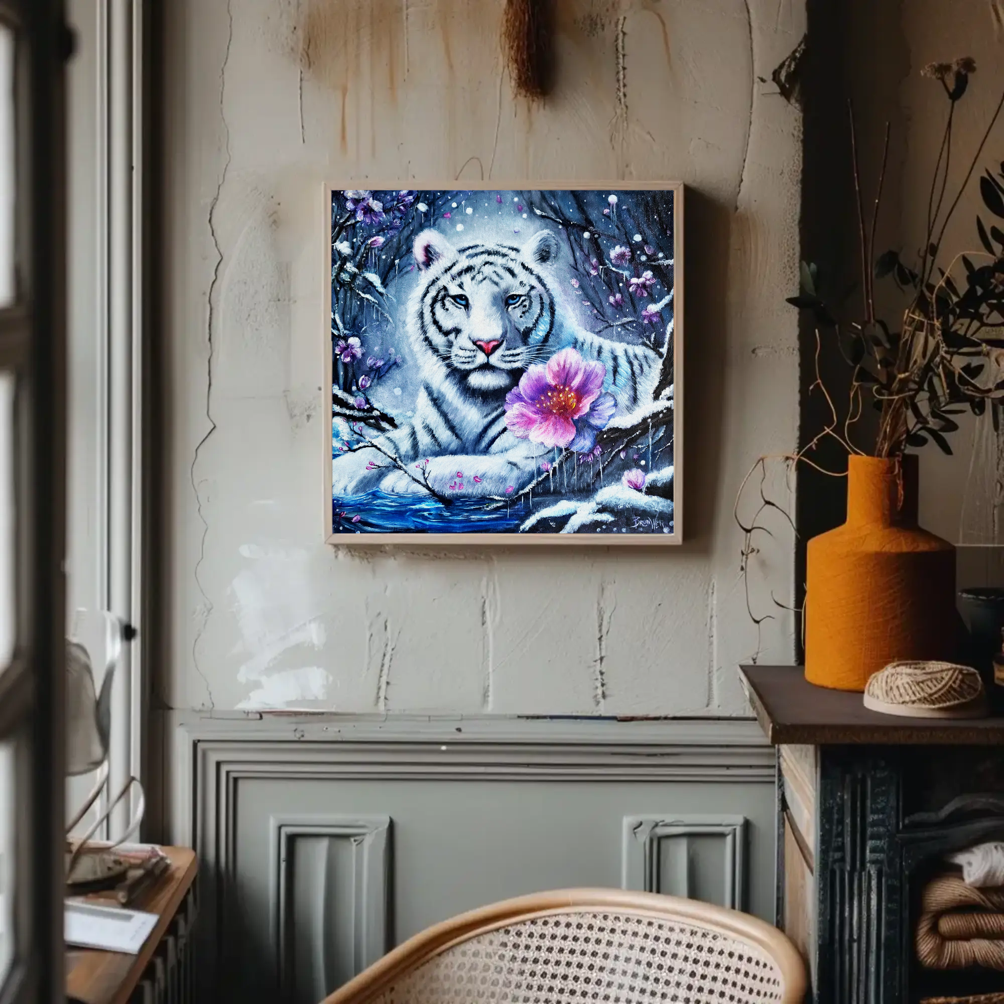 Bloom in Winter Canvas Print – Image 6
