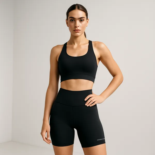 The Essential Biker Shorts - black – Image 1