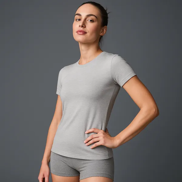 The Everyday Tee - stone – Image 1