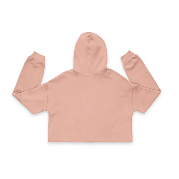 The Lounge Crop Hoodie - rose – Image 3
