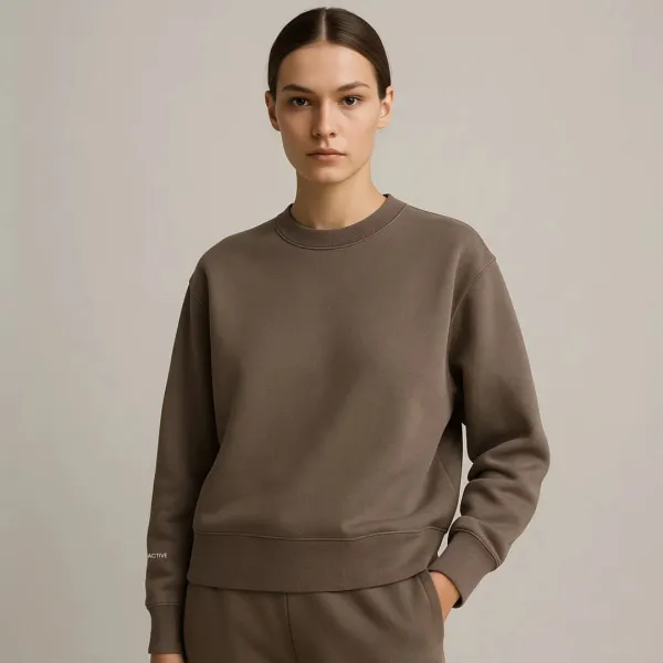 The Signature Crewneck - espresso – Image 1