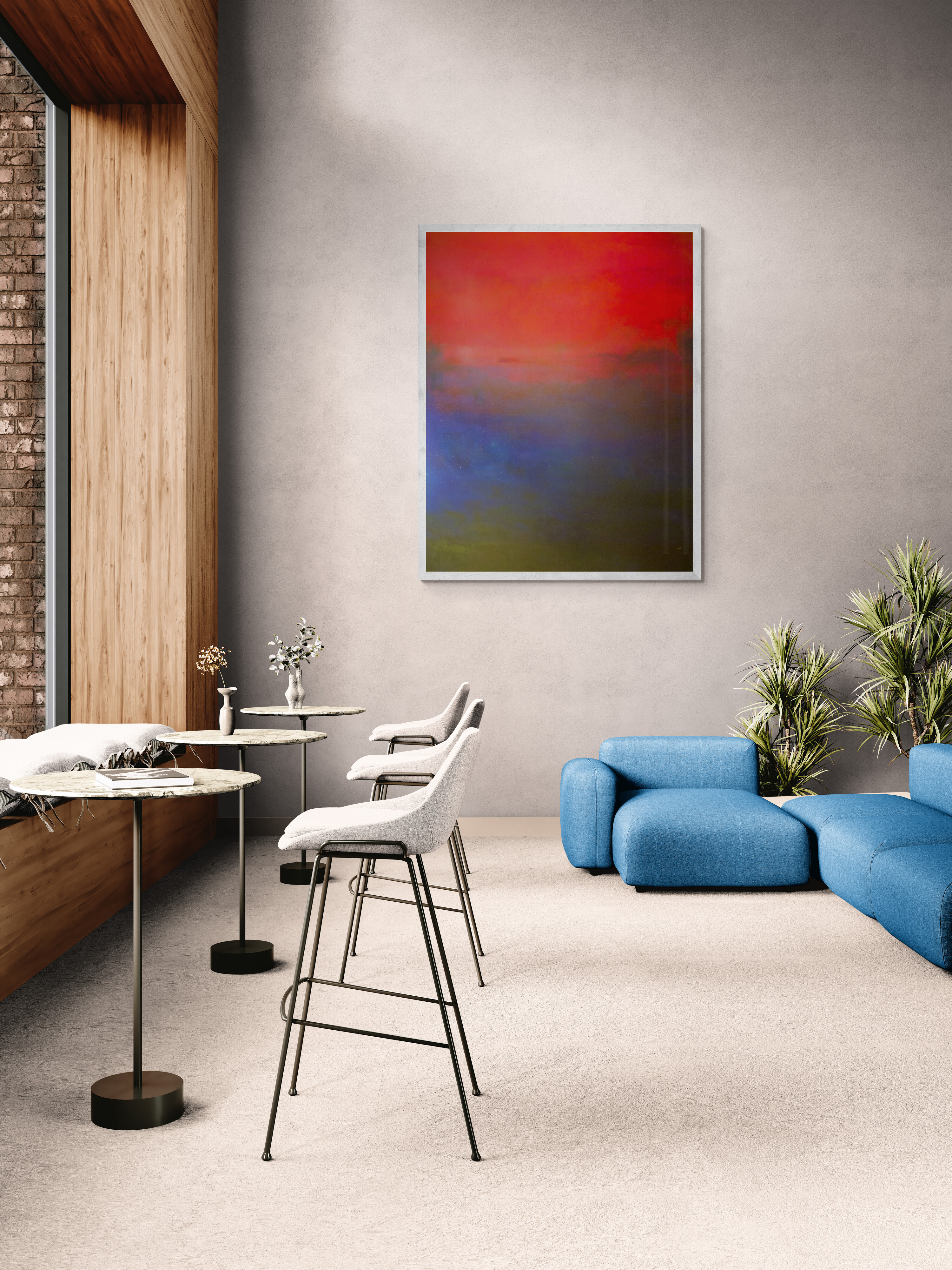 Magenta and Blue – Image 1