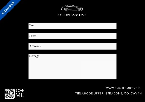 BM Automotive Gift Voucher – Image 2