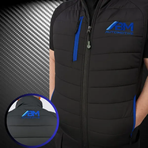 BM Automotive Padded Softshell Gilet – Image 1