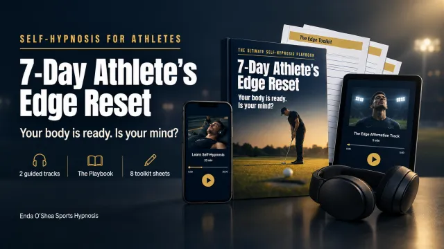 The 7-Day Athlete's Edge Reset: two guided tracks, the Playbook and the Toolkit