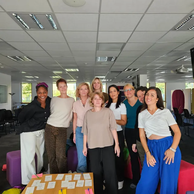 Groupe après un atelier