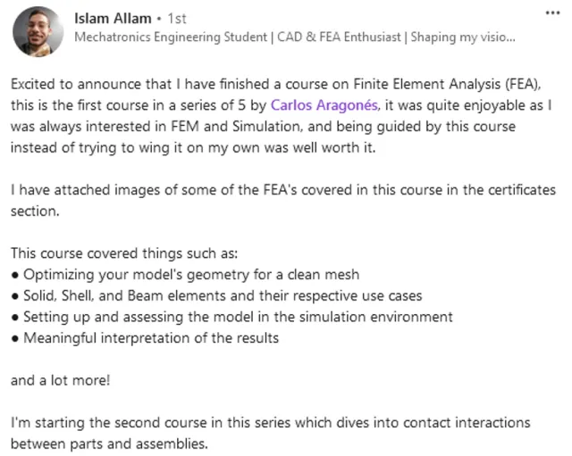 Student review 3