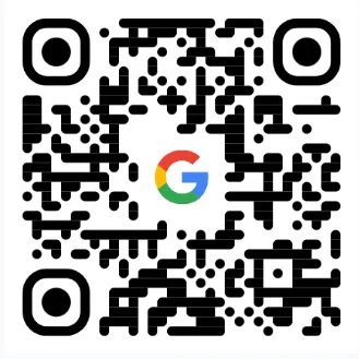 QR code that opens the Tinoco Painting Google review page