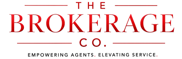 The Brokerage Co. logo: Empowering Agents. Elevating Service.