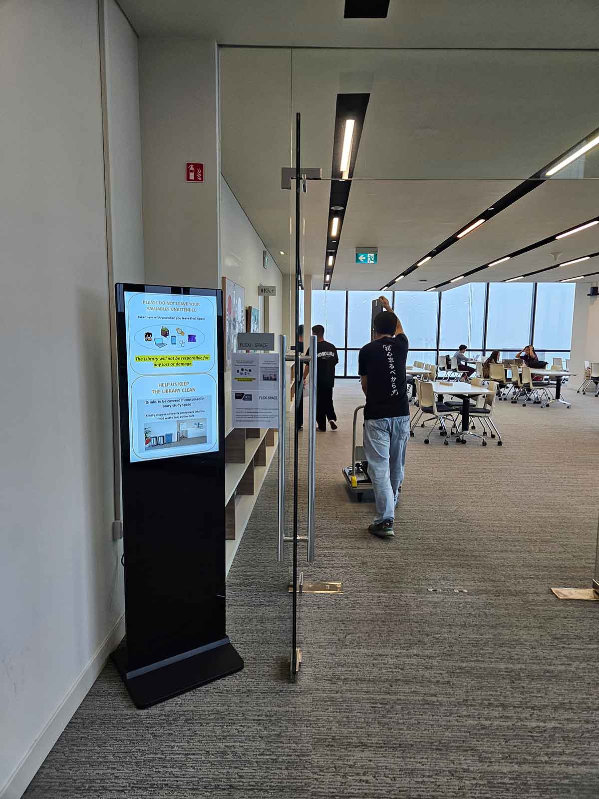 Floor Standing Digital Signage Installation Case Study 11