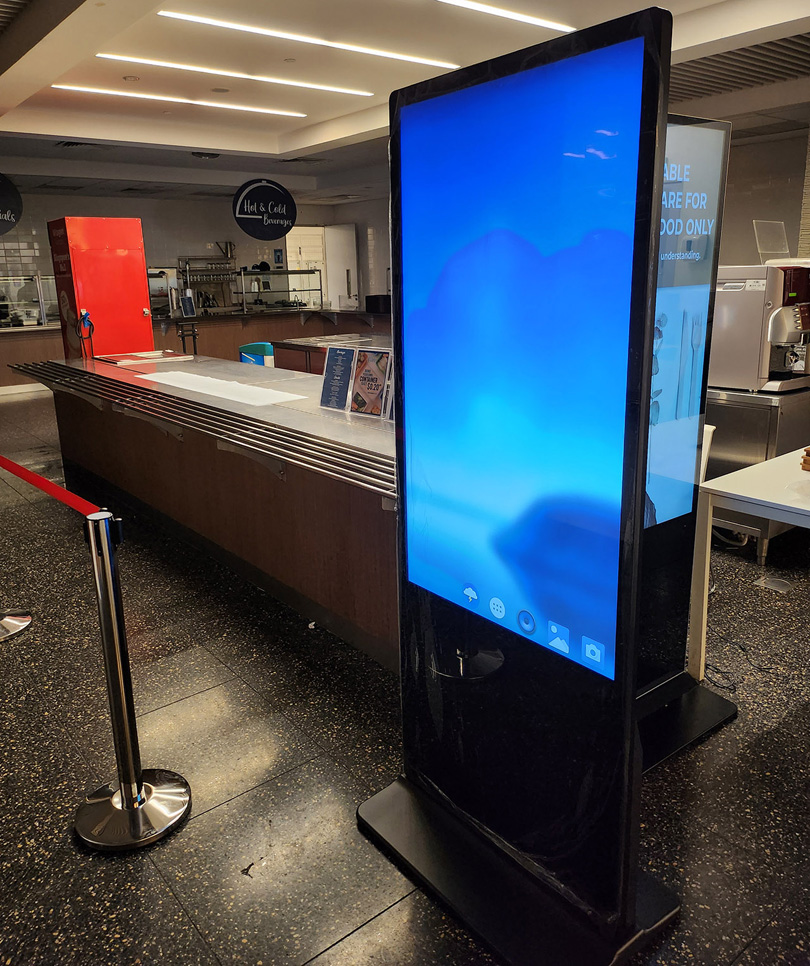 Floor Standing Digital Signage Installation Case Study 3