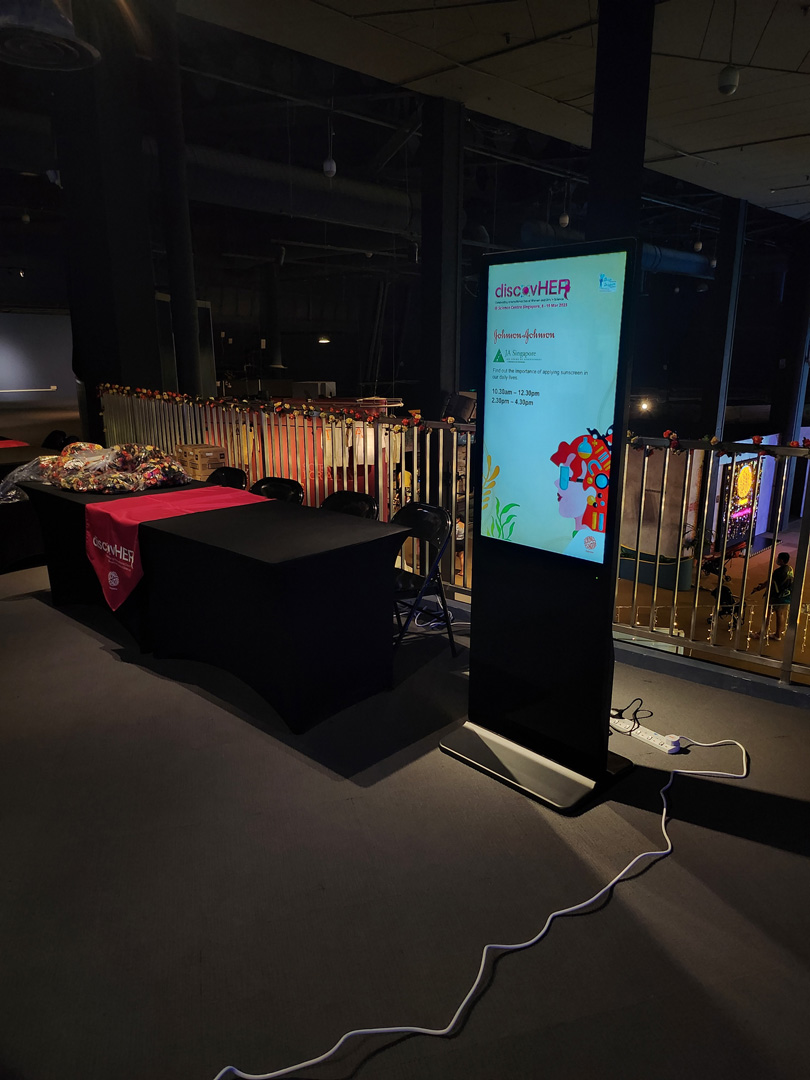 Floor Standing Digital Signage Installation Case Study 5
