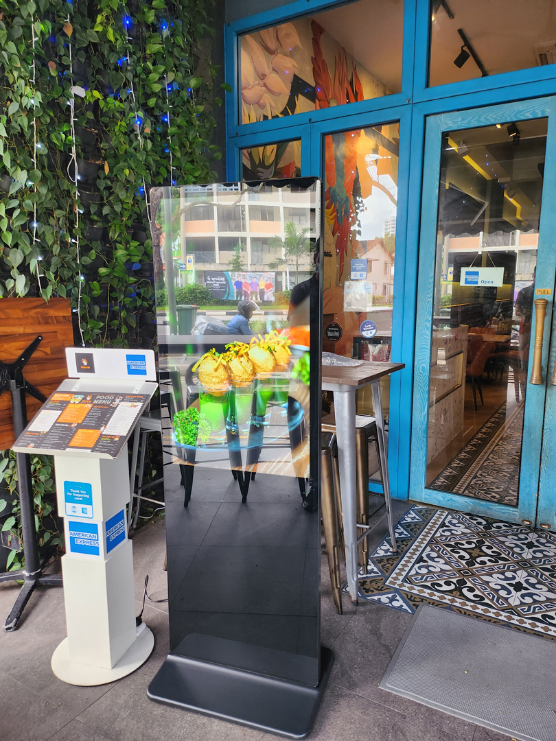 Floor Standing Digital Signage Installation Case Study 1