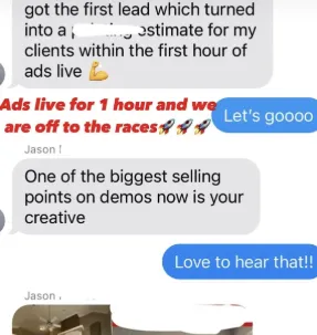 A message from Gerry H.