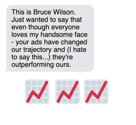 A message from Bruce W.