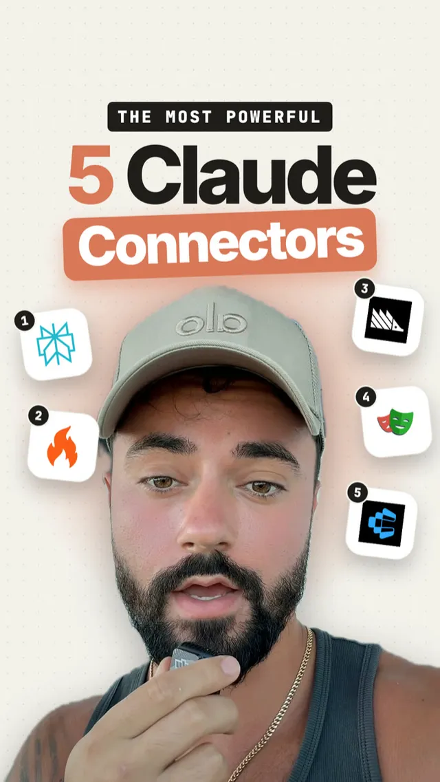 Reel cover: the 5 most powerful Claude connectors