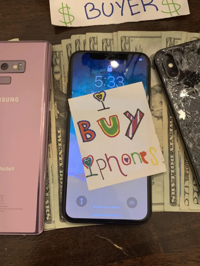 Example of an I Buy Phones ad
