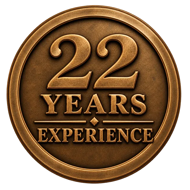 22 Years of Experience