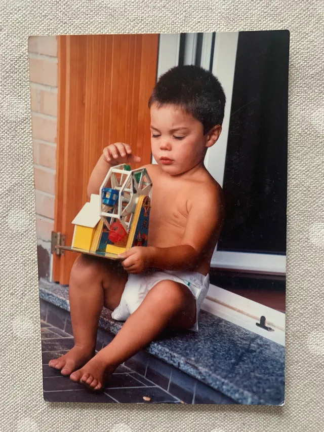 Giovanni as a child
