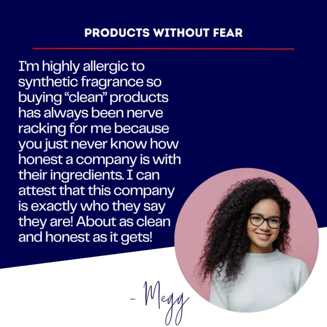 Products without fear — Megg