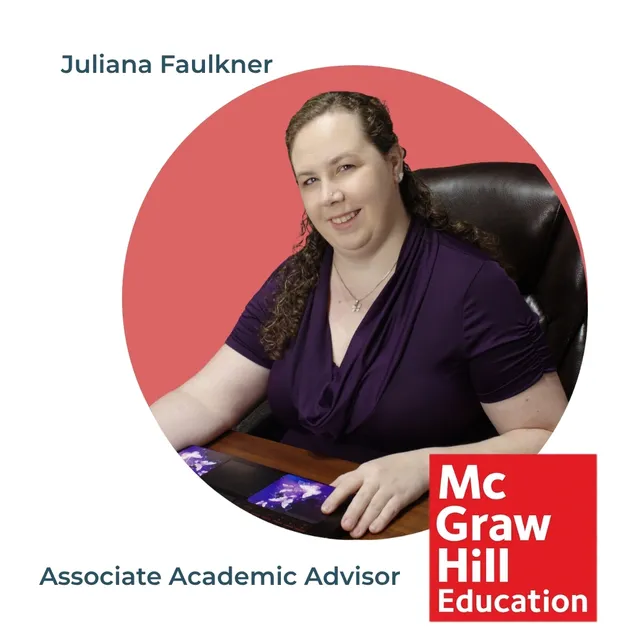 Juliana Faulkner, Associate Academic Advisor at McGraw Hill Education