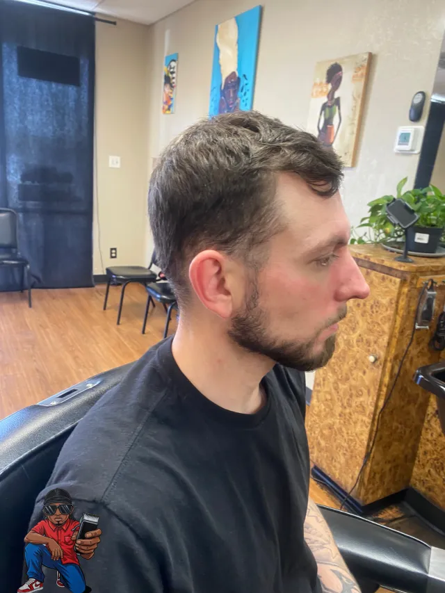 Beard trim and shaping