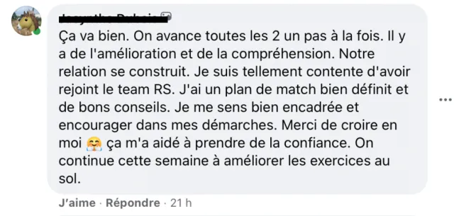Témoignage d'élève