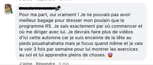 Témoignage d'élève