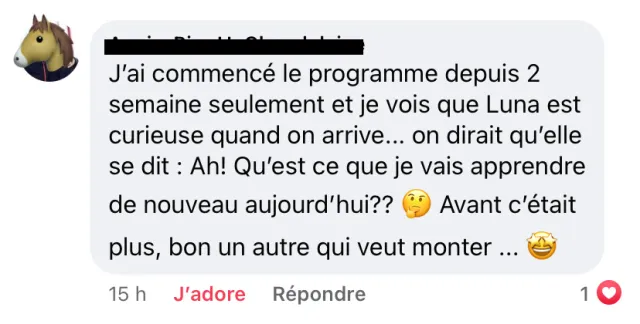 Témoignage d'élève