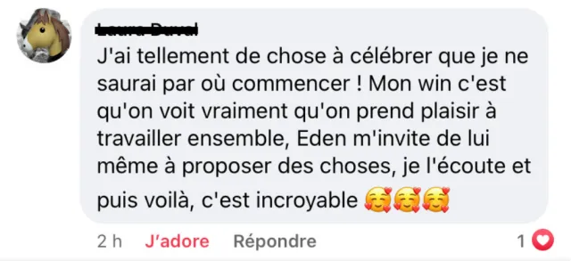 Témoignage d'élève