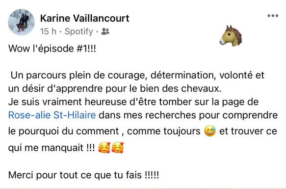 Témoignage d'élève