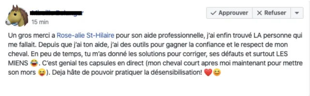 Témoignage d'élève