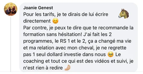 Témoignage d'élève