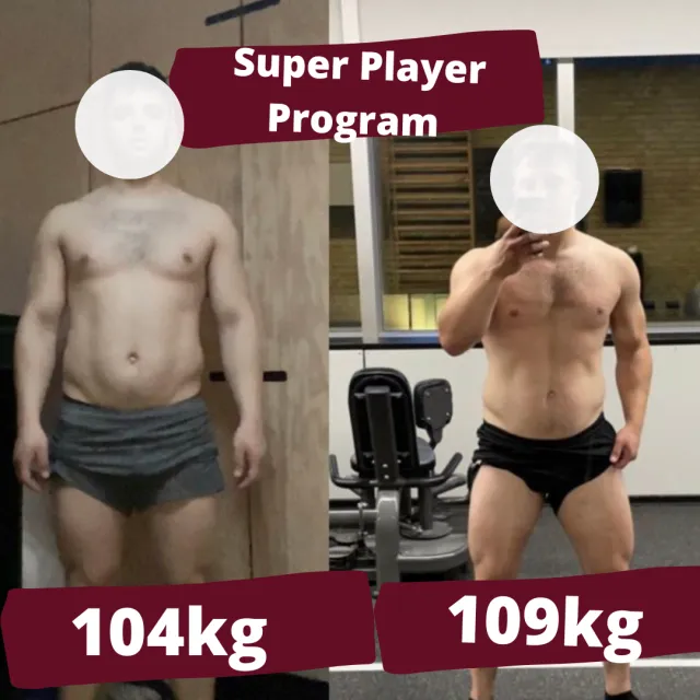 Lost fat while building muscle