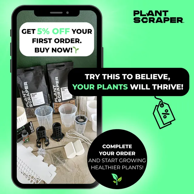 Creatività Plant Scraper - Vasi Premium