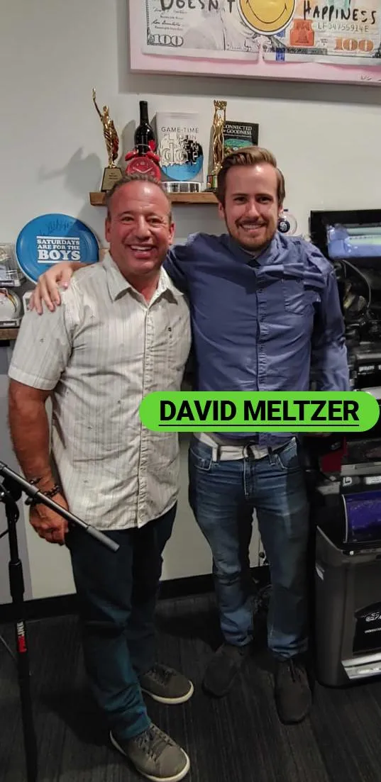 Nick Filipoff with David Meltzer