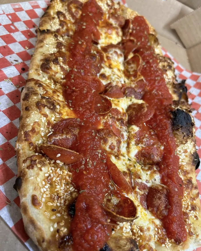 Roman Pepperoni pizza from The Lock
