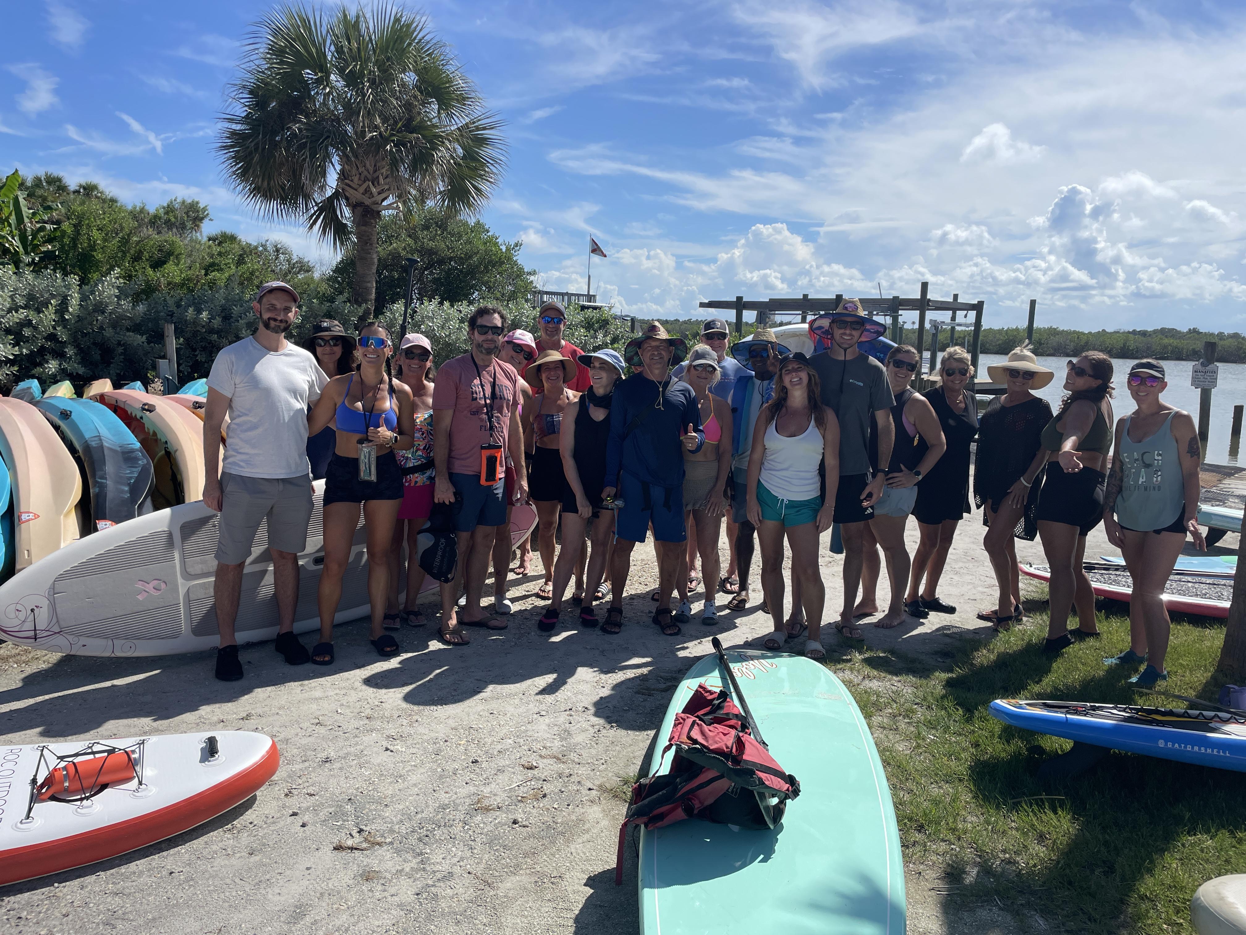 Fit Life NSB paddleboard group