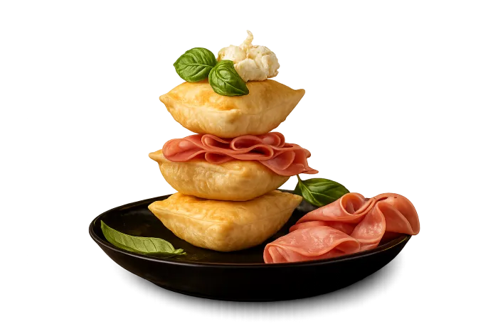 Gnocco fritto e tagliere di salumi RiPizziCo