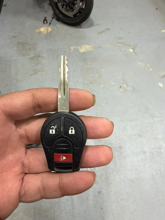 New Nissan remote key